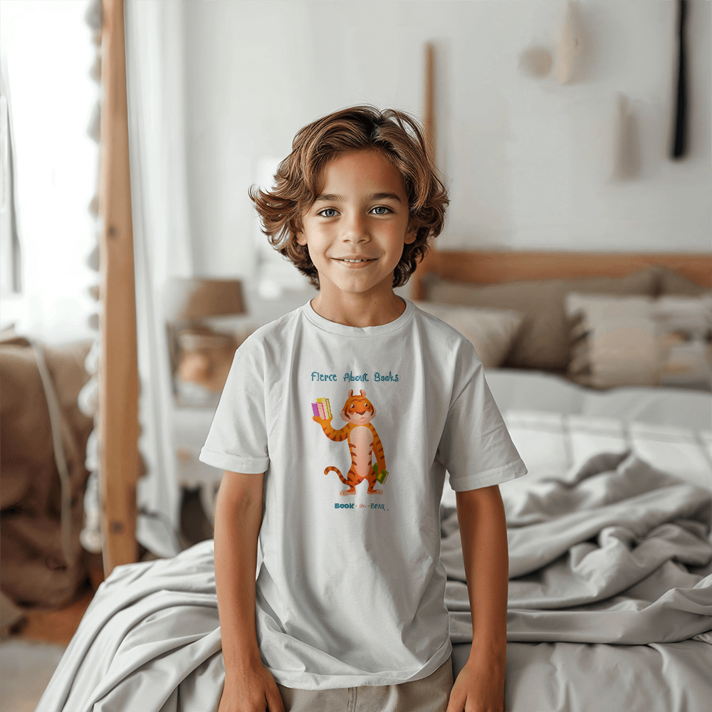 Fierce About Books Tiger Tee