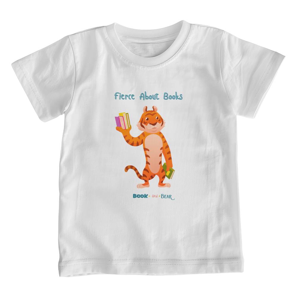 Fierce About Books Tiger Tee