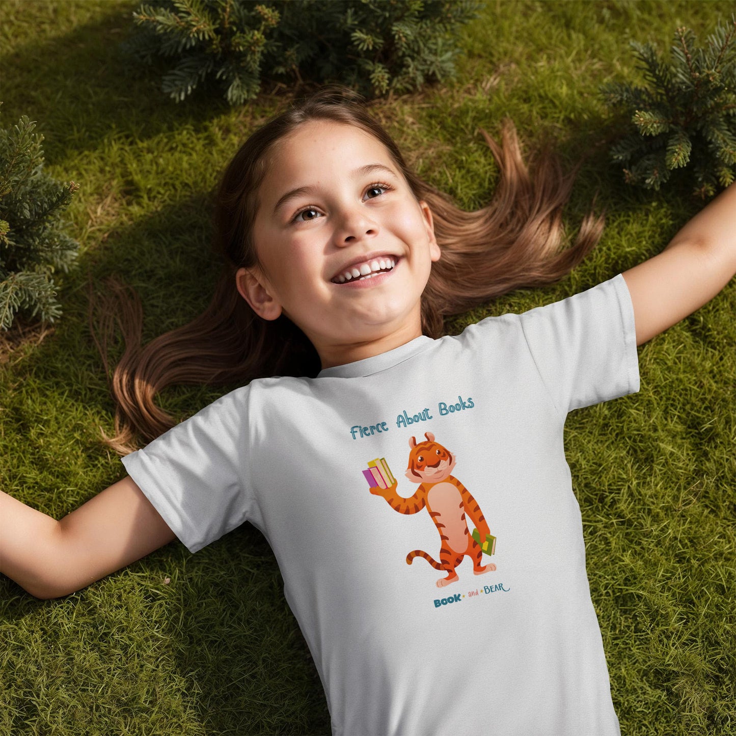 Fierce About Books Tiger Tee