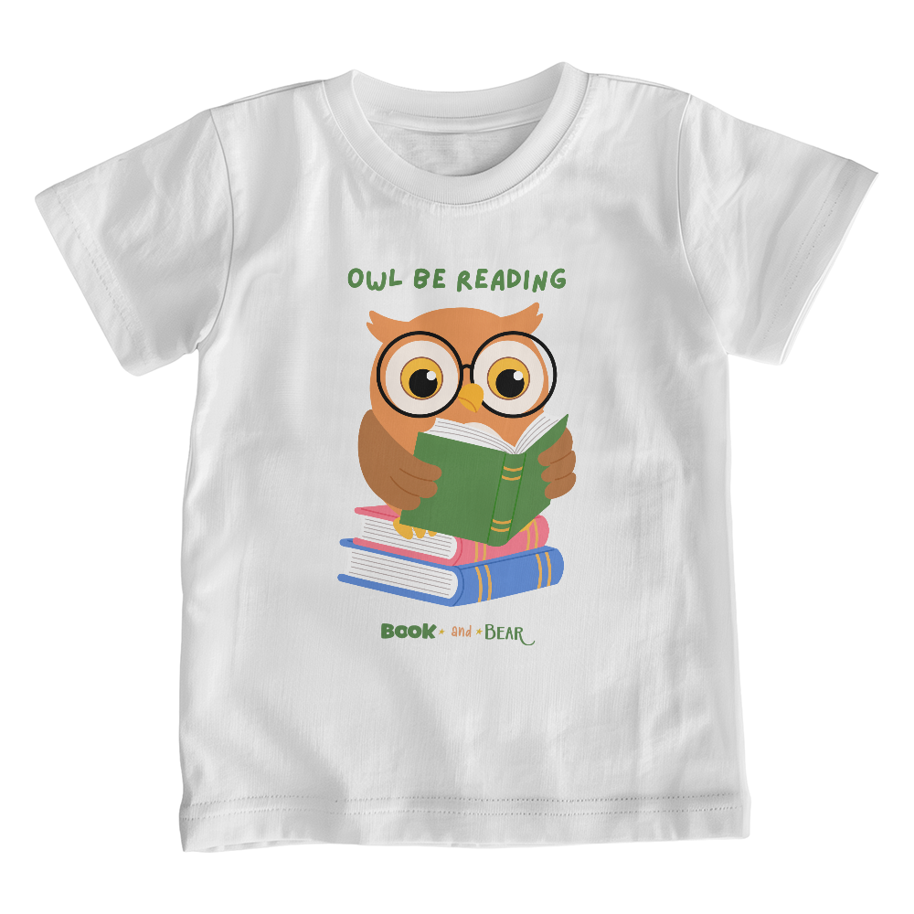 "Owl" Be Reading Kids Tee