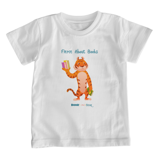 Fierce About Books Tiger Tee