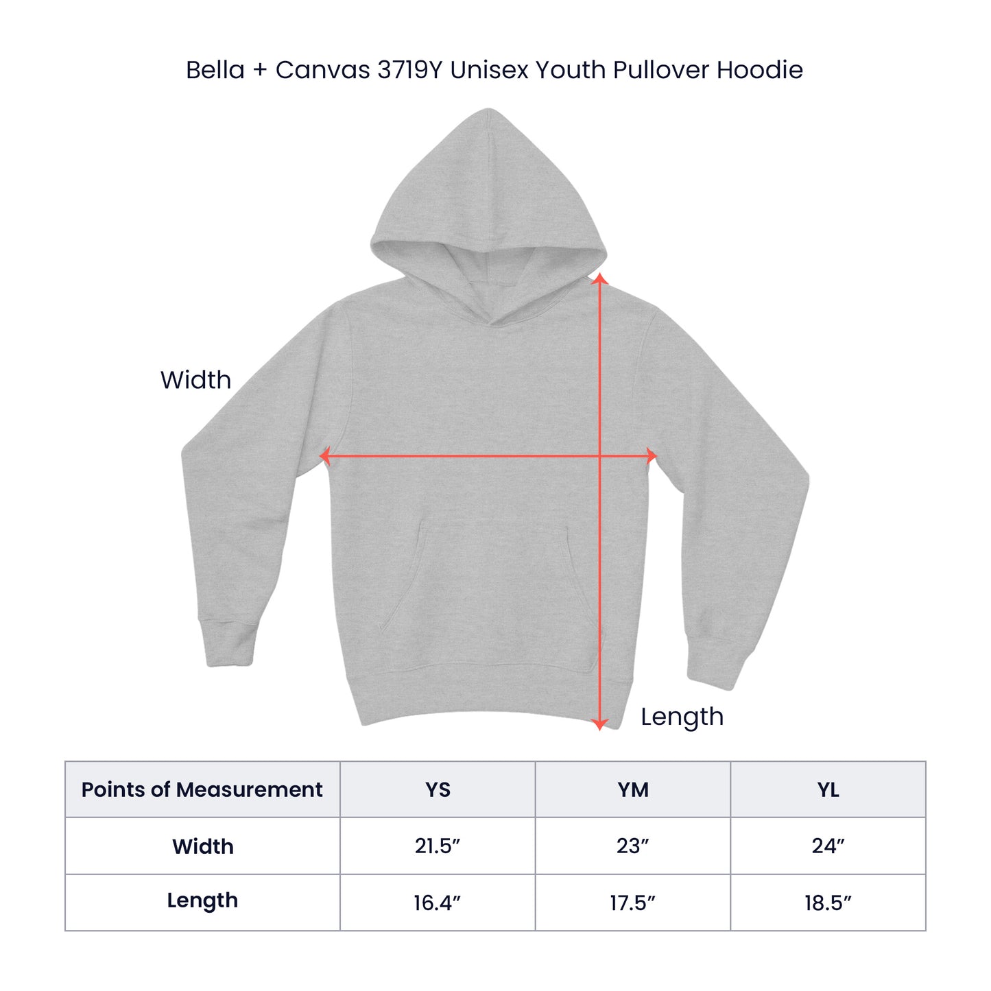 Fierce About Books Kids' Hooded Sweatshirt
