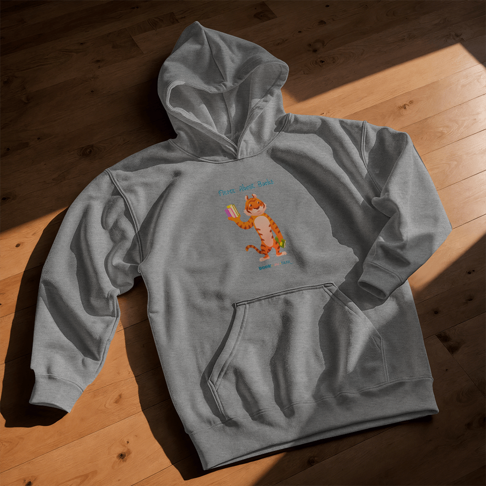 Fierce About Books Kids' Hooded Sweatshirt
