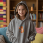 Fierce About Books Kids' Hooded Sweatshirt