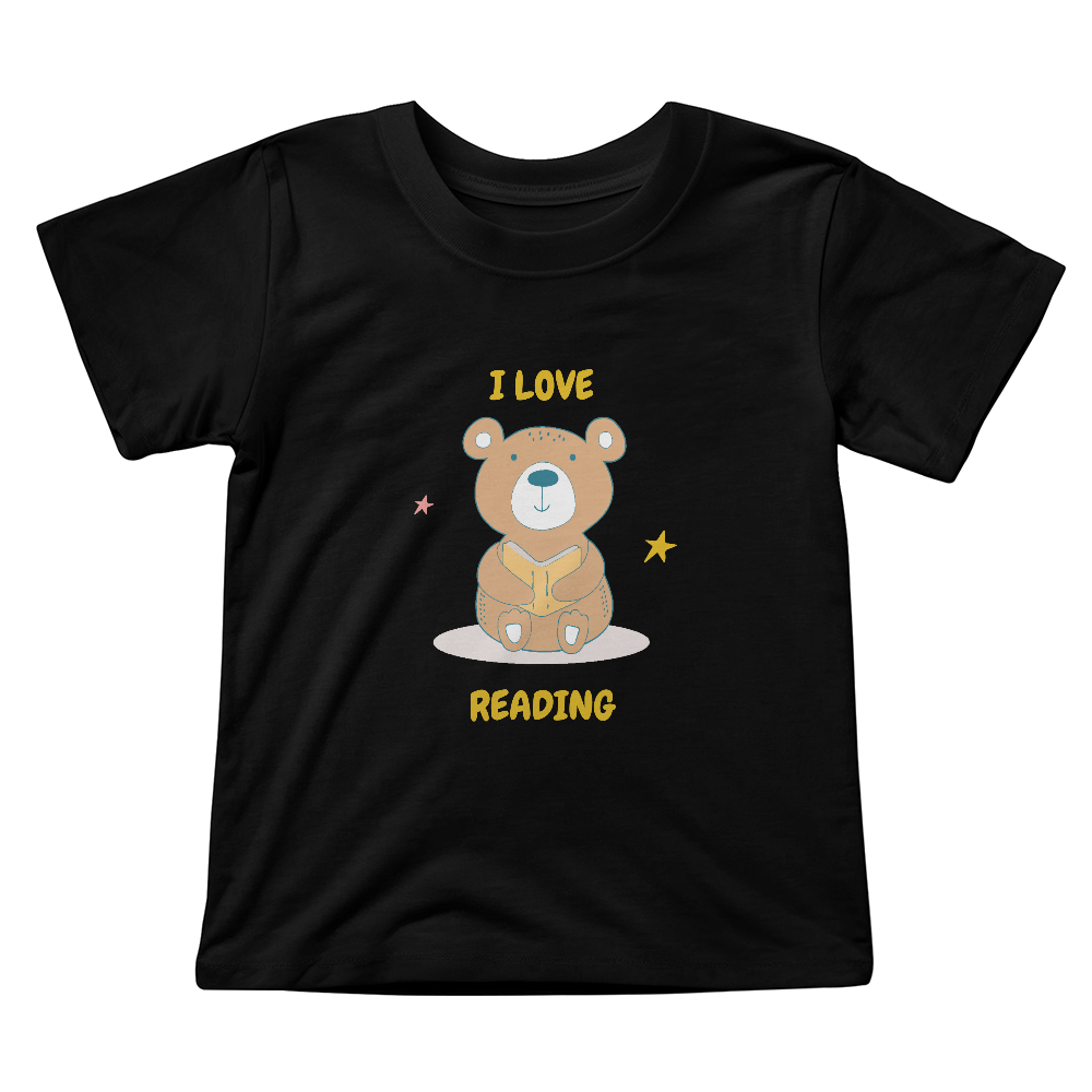 I Love Reading Toddler Short Sleeve Tee