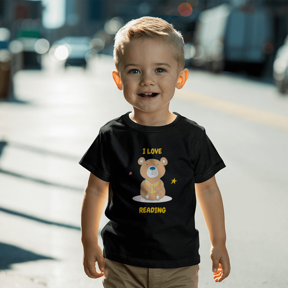 I Love Reading Toddler Short Sleeve Tee