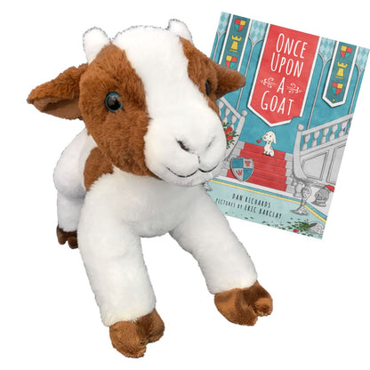 Goat Stuffing Kit & Book – Craft, Play & Learn!