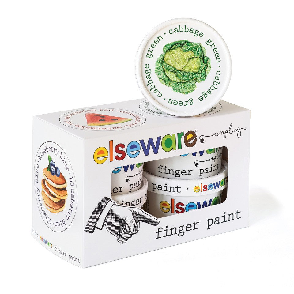 All-Natural Finger Paint – Long Lasting, Shelf Stable Non-Toxic
