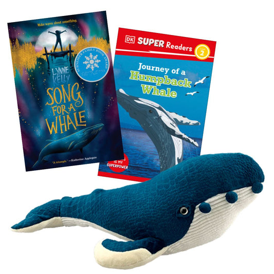 Whale Stuffing Kit & Book – Craft, Learn & Explore!