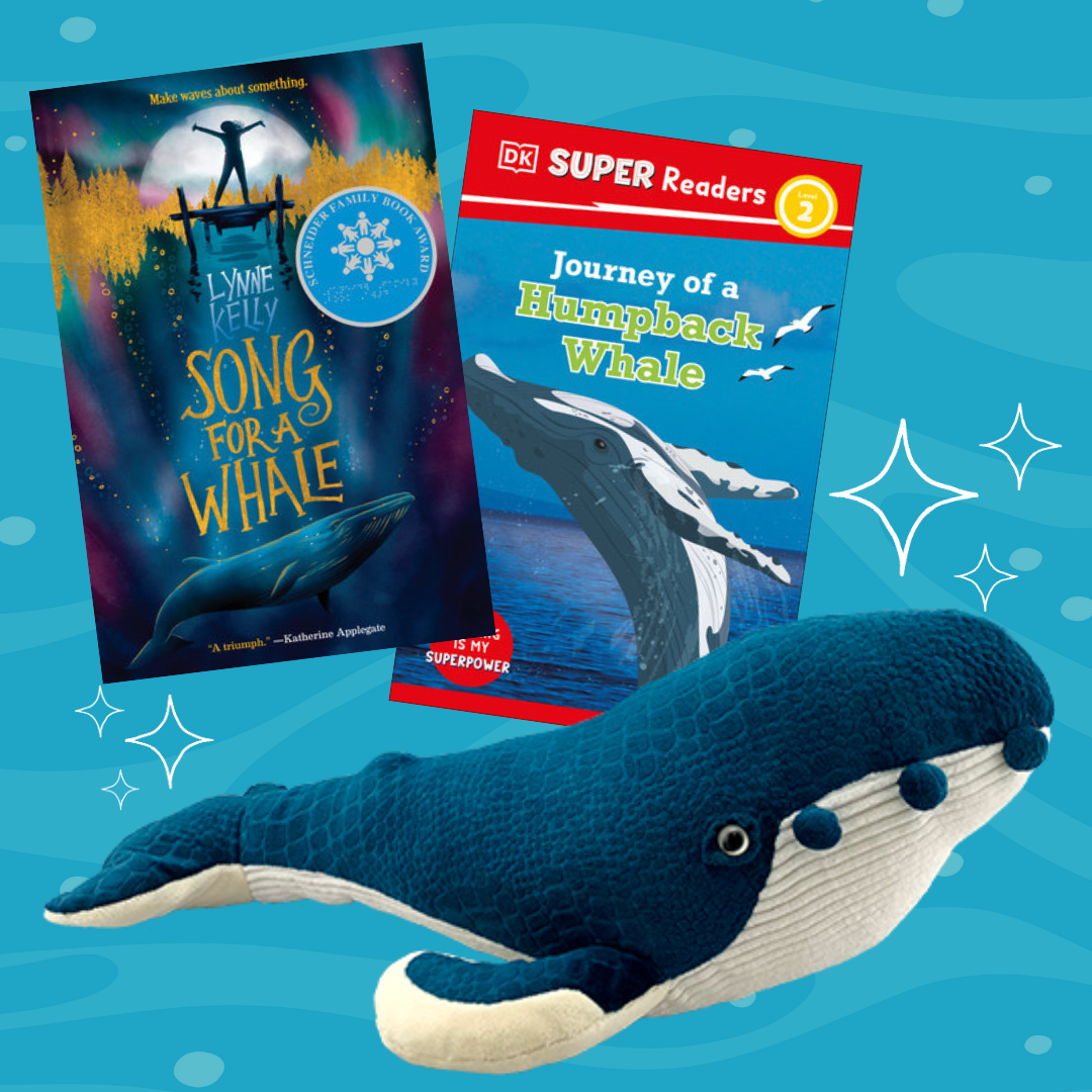 Whale Stuffing Kit & Book – Craft, Learn & Explore!