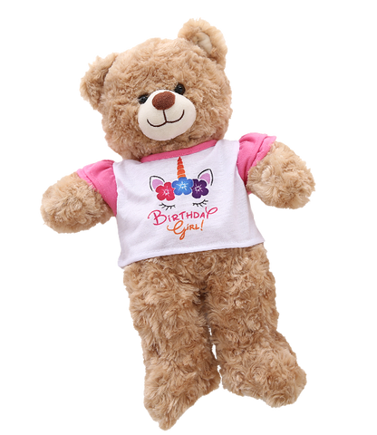 Birthday Celebration Bear Tee Shirt