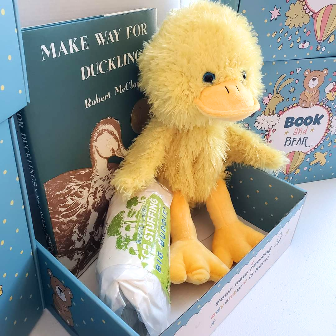 Duck Stuffing Kit and Book Set by Book and Bear