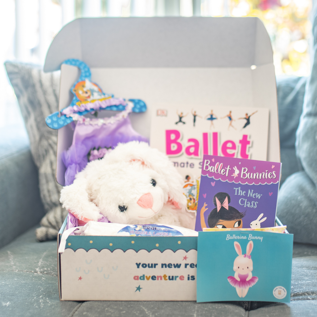Ballerina Bunny to Build - Stuffing Kit and Book Boxed Set