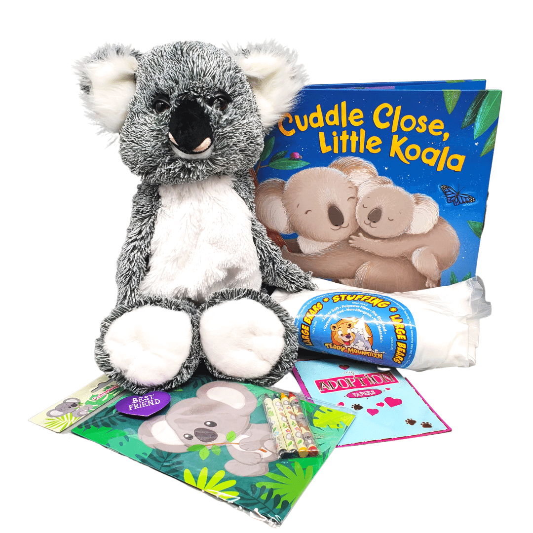 Koala Stuffing Kit and Picture Book Set