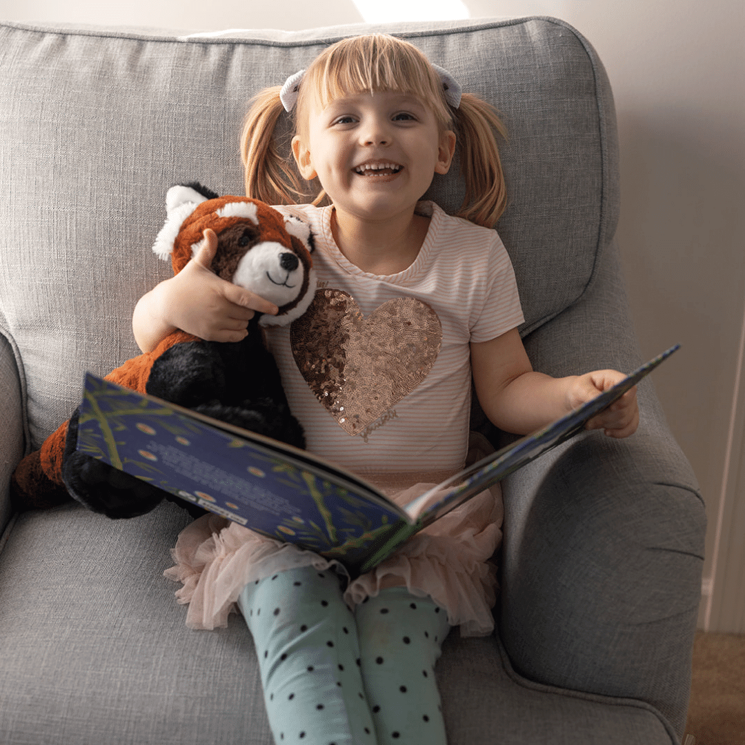 Reading fun with a new Red Panda from Book and Bear
