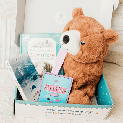 Book & Bear Chapter Book Box - Ages 8 & Up