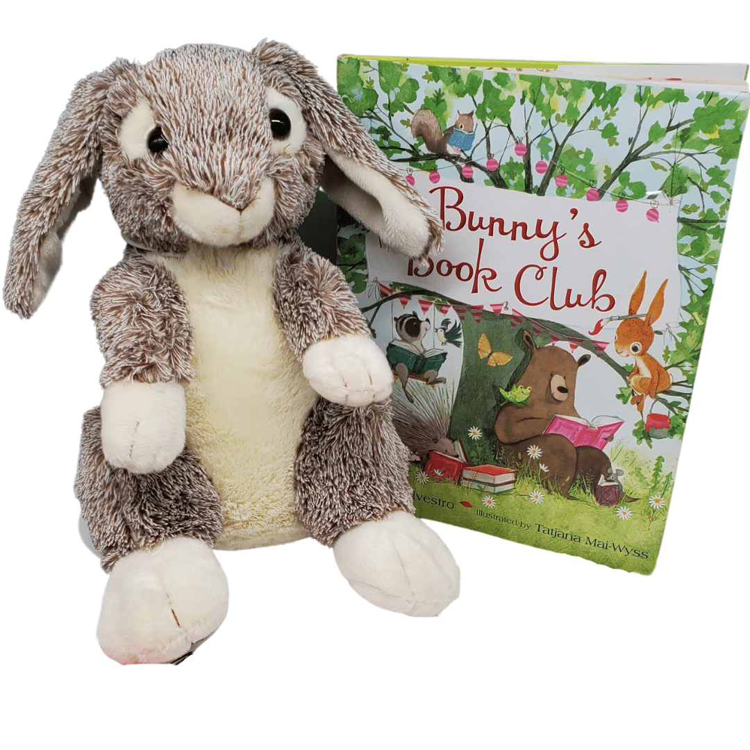 Floppy Bunny Stuffing Kit with Book Set - Book and Bear