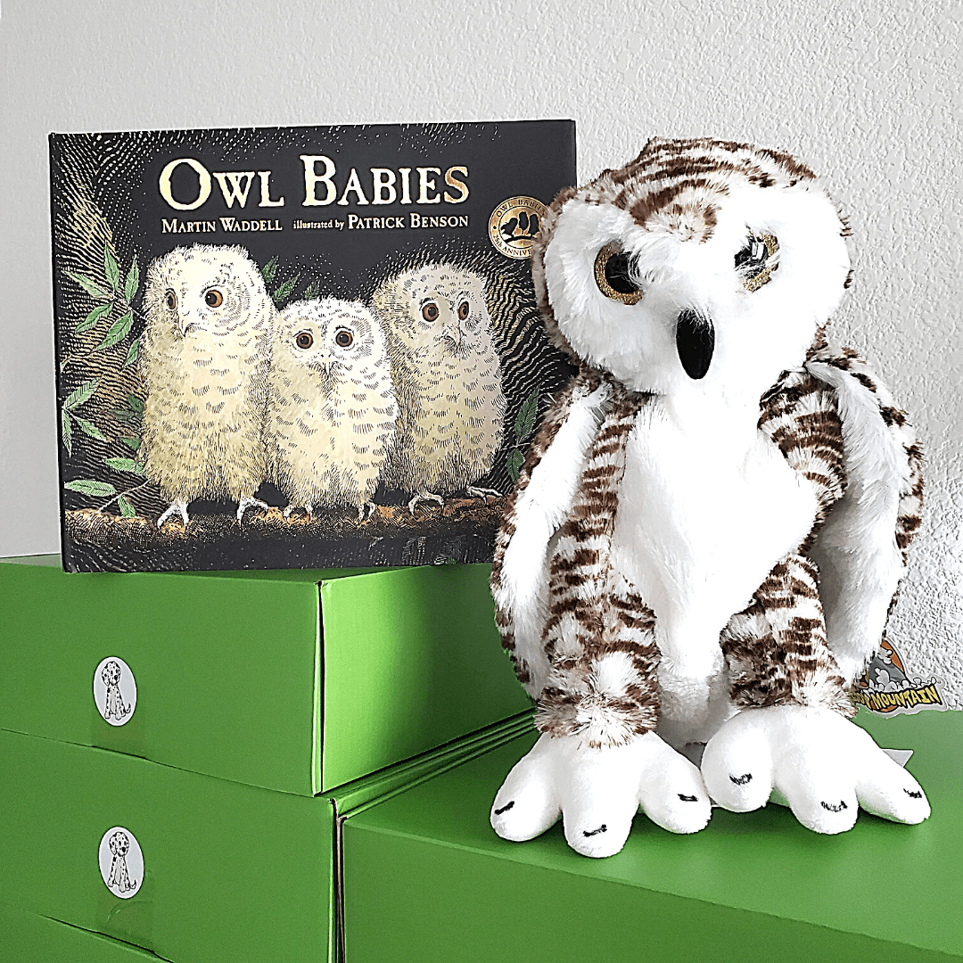 Owl Stuffing Kit and Book Set by Book and Bear