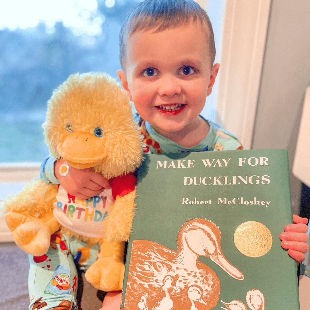 Duck Stuffing Kit and Book Set by Book and Bear