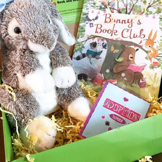 Limited Edition Floppy Bunny Book and Bear Box - Large Bunny