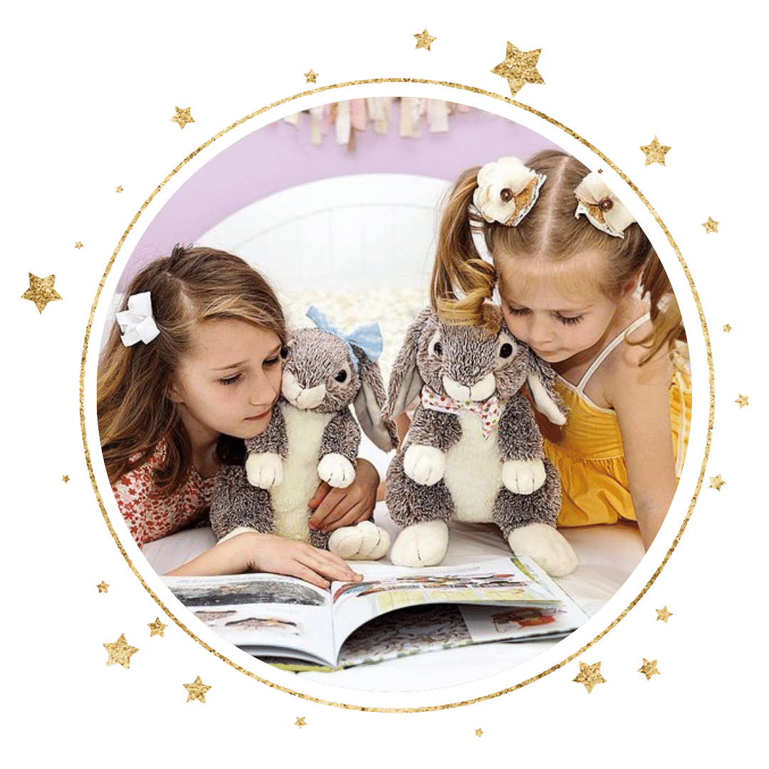 Book and Bear Subscription Box For Two Kids