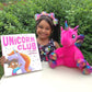 Unicorn Stuffing Kit with Picture and Chapter Book Set - 